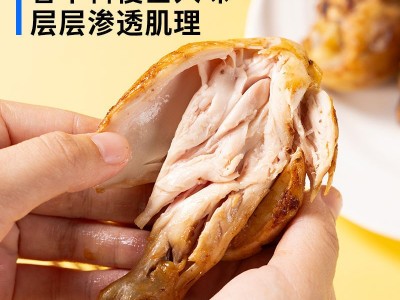 批发鲨鱼菲特即食去皮大鸡腿肉80g代餐高蛋白饱腹健身便携鸡包邮图4
