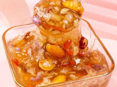 【一件代发】红枣坚果银耳羹方便免煮冲泡即食颗粒早晚餐营养代餐图5