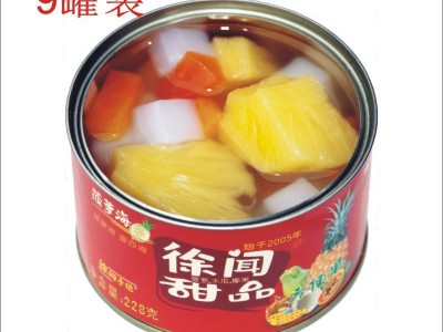 菠萝海 徐闻甜品 方便果糖水 手信 徐闻特产 228g 1*9罐装 4箱装图3