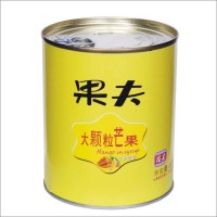 果夫芒果850克1.5规格芒果粒 杨枝甘露用芒果肉甜品 厂家直店即食