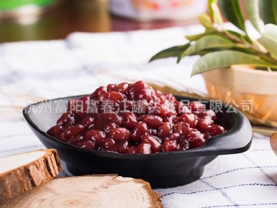 红豆糖水/红豆沙罐头475g 奶茶 甜品 双皮烘焙原料 可定制图2