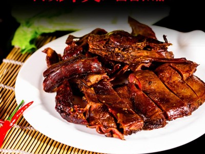 湖南风味仁仔休闲食品鸭肉类460克御湘酱板鸭零食熟食 厂 价批发图4