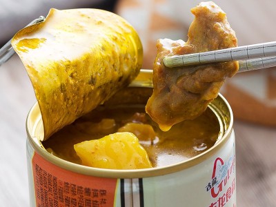 古龙 咖喱牛肉酱盖浇拌饭酱快餐外卖咖喱熟食凉菜速食拌面酱批发图2