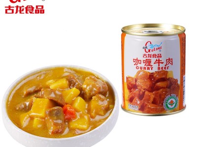 古龙 咖喱牛肉酱盖浇拌饭酱快餐外卖咖喱熟食凉菜速食拌面酱批发图5