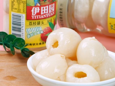 伊田园荔枝罐头橘子罐头黄桃罐头260gX6/4瓶休闲零食水果罐头饮品图3