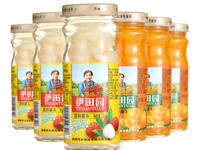 伊田园荔枝罐头橘子罐头黄桃罐头260gX6/4瓶休闲零食水果罐头饮品图5