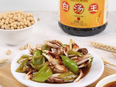 李龙白汤王酱油1.9L家庭生抽炒菜凉拌非转基因黄豆酿造酱油图2