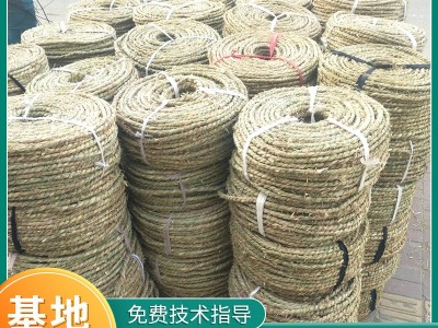 稻草绳 绿化草绳 工业草绳绿化绕树干草绳 捆扎绳 树木保暖稻草绳图2