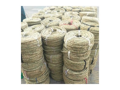 稻草绳 绿化草绳 工业草绳绿化绕树干草绳 捆扎绳 树木保暖稻草绳图5
