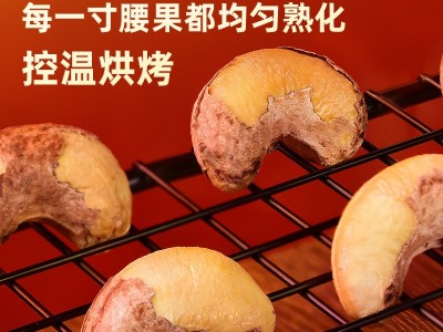 新货中大颗粒紫皮腰果虎皮腰果罐装袋装健康零食工厂批发一件代发图3