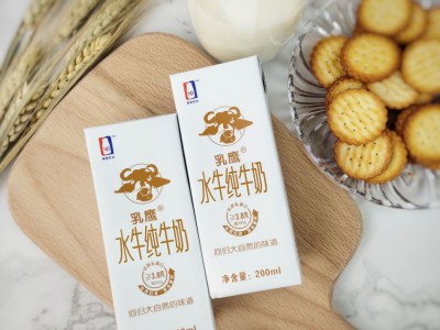 厂家直供 批发南国乳业乳鹰水牛纯牛奶电商装 200ml*12盒图3