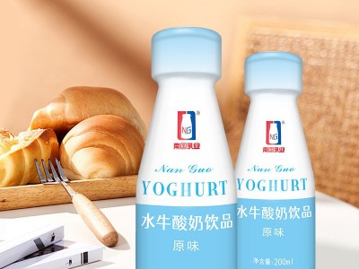 厂家直供 源头批发 南国乳业水牛酸奶饮品原味乳饮品200ml*12瓶图3