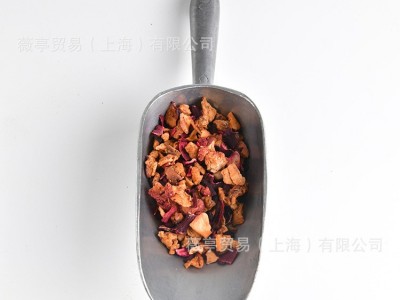 德国进口 散装批发网红奶油草莓果茶玫瑰茄茶饮厦门现货图4