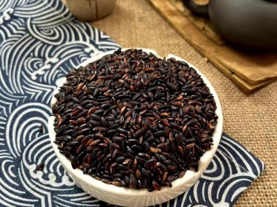 正宗血糯米紫米新米包粽子饭团专用美味软糯香甜黑糯米黑米大米图3