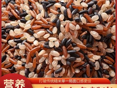 七色糙米五谷杂粮香甜软糯500g独立真空包装代餐主食图4