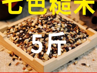 七色糙米当季新米新黑米红米糙米营养粗粮饭农家新米批发主食3斤图4
