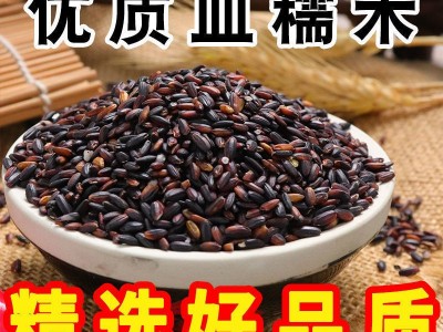 东北黑糯米血糯米农家自种黑米粥粽子饭团新米粗杂粮黑米当季图3