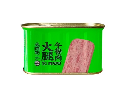 肉贝贝猪肉火腿罐头午餐肉专用速食商用懒人火锅冒菜食材独 立包装图5