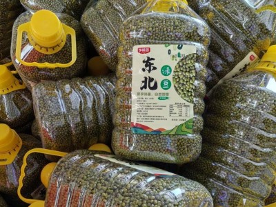 桶装5斤东北绿豆农家新豆解暑绿豆汤粥糕原料可发豆芽五谷杂粮图2