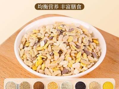 新品杂粮燕麦片500g开袋即食早餐冲泡干吃谷物独装小包装谷物图4