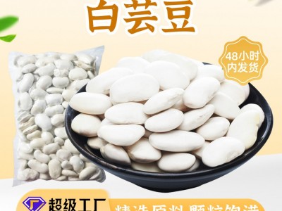 白芸豆农家自产无添加剂中白豆肾腰豆五谷杂粮500g中雪豆粗粮现货图3