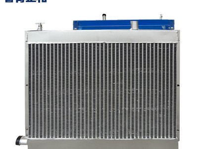 厂家直供养殖育雏水温暖风机散热器 铝扇叶育雏养殖水暖风机图4