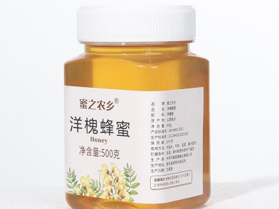 蜂厂瓶装洋槐花蜜500g农家自产液态蜂蜜洋槐蜂蜜温水冲泡 蜂蜜批发图2