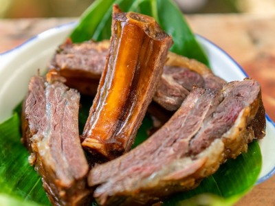 恩施农家柏树枝烟熏云贵川腊肉特产鄂渝腊排骨图4
