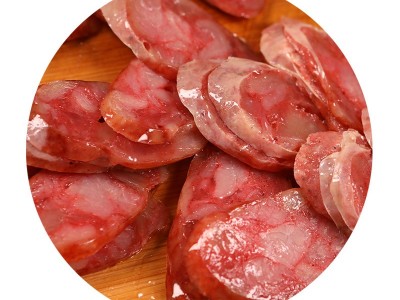 广式鲜味腊肠 正宗广味 农家散养黑猪肉制作 肥瘦比例适中图3