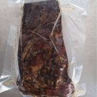 重庆柴火烟熏五花腊肉腊味咸肉特色川味下酒菜烹饪食用原切五花肉