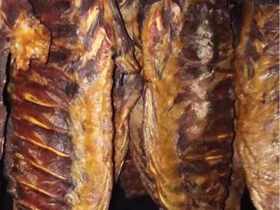 重庆特产腊排骨腊肉排骨 烟熏腊排骨 骨中排风干腊肉中排咸排骨图4