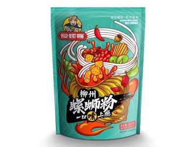 爱螺哥广西正宗螺蛳粉柳州袋装螺狮粉300g螺丝粉米粉方便速食批发图5