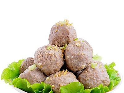 牛肉丸潮汕牛肉牛筋丸火锅丸子关东煮麻辣烫食材厂家批发500g图2