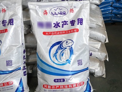 现货批发黑鱼配合饲料 观赏鱼饲料锦鲤鱼食鱼粮鲈鱼饲料20kg袋装图4