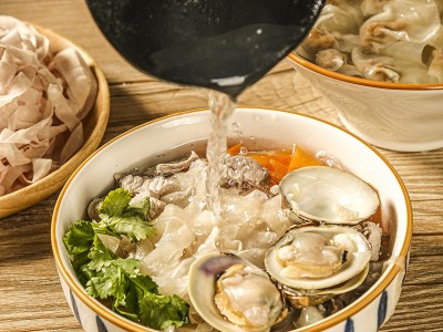 福建特产肉燕面方便速食面福州肉面早餐混沌超薄小馄饨皮燕丝批发图2