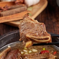 内蒙古牛肋骨原切清真四肋牛肉顺丰冷链牛仔骨牛排骨清真黄膘牛排