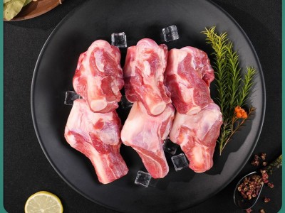 宁夏盐池滩羊带肉羊棒骨1000g/袋羊骨头新鲜羊肉工厂批发一件代发图4
