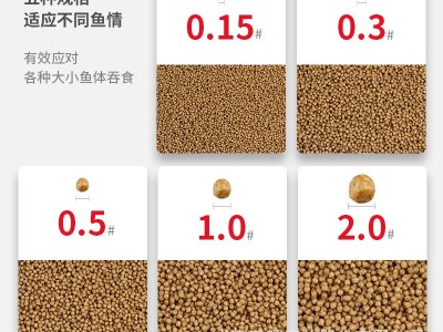 厂家三旺漂浮水膨化颗粒泡泡球散装鱼饵滑鱼旺旺球回锅鱼搓饵批发图4
