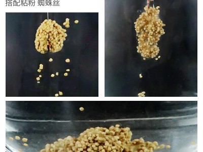 厂家三旺漂浮水膨化颗粒泡泡球散装鱼饵滑鱼旺旺球回锅鱼搓饵批发图2