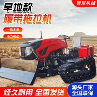 工厂直发水旱两用拖拉机山地丘陵果园大棚多功能大马力履带旋耕机