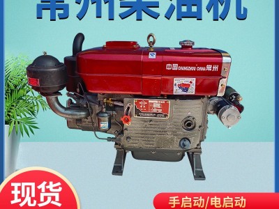 新款柴油机单缸柴油发电机组蓝色水冷发动机拖拉机农用电启动图2