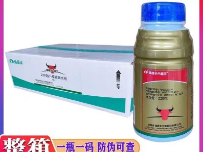 整箱批发牛魔王20%草铵膦 瑞德丰除草剂果园茶园牛筋草小飞蓬农用图2