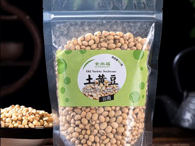 黄豆瓶装厂家批发新米五谷杂粮粗粮豆腐豆浆原料大豆土黄豆现货图2