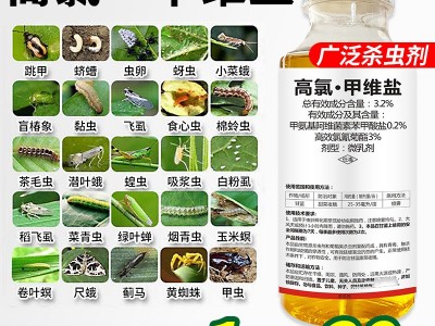 农药杀虫剂高氯甲维盐氯氟氰菊酯茶果树蓝甜夜蛾害虫高效农药蔬菜图2