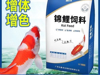 锦鲤饲料10公斤主食育成色扬批发锦鲤鱼粮上浮增体增色锦鲤鱼食图2