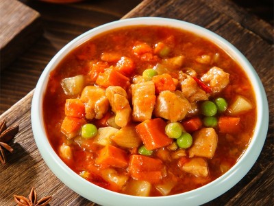 喜品厨煲仔饭预制菜半成品商用料理包小碗菜盖浇加热即食宫保鸡丁图2