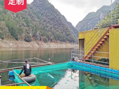 湖南渔网厂直销养鱼网箱不伤鱼好起鱼的养殖网箱长方体正方体网箱图3