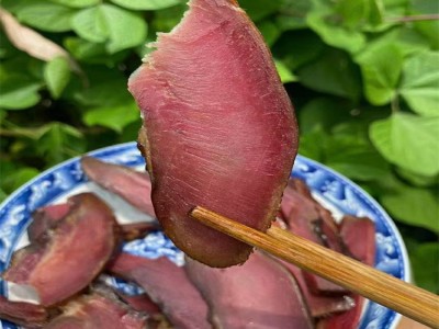 老村口郑大爷柴火烟熏【腊猪舌头】特产农家腊 猪舌子 真材实料的品质图4