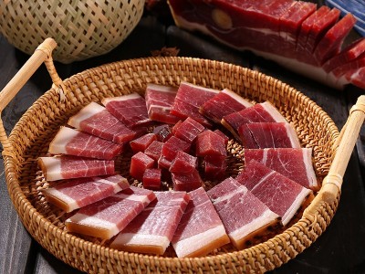 皇中皇正宗金华火腿肉300g家庭装农家腌腊肉火腿切片腊味厂家直销图2