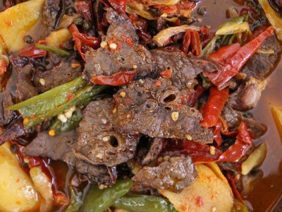 腊猪肺500g恩施柏树柴火烟熏湖北土猪农家味下酒菜肺猪心肺批发图3